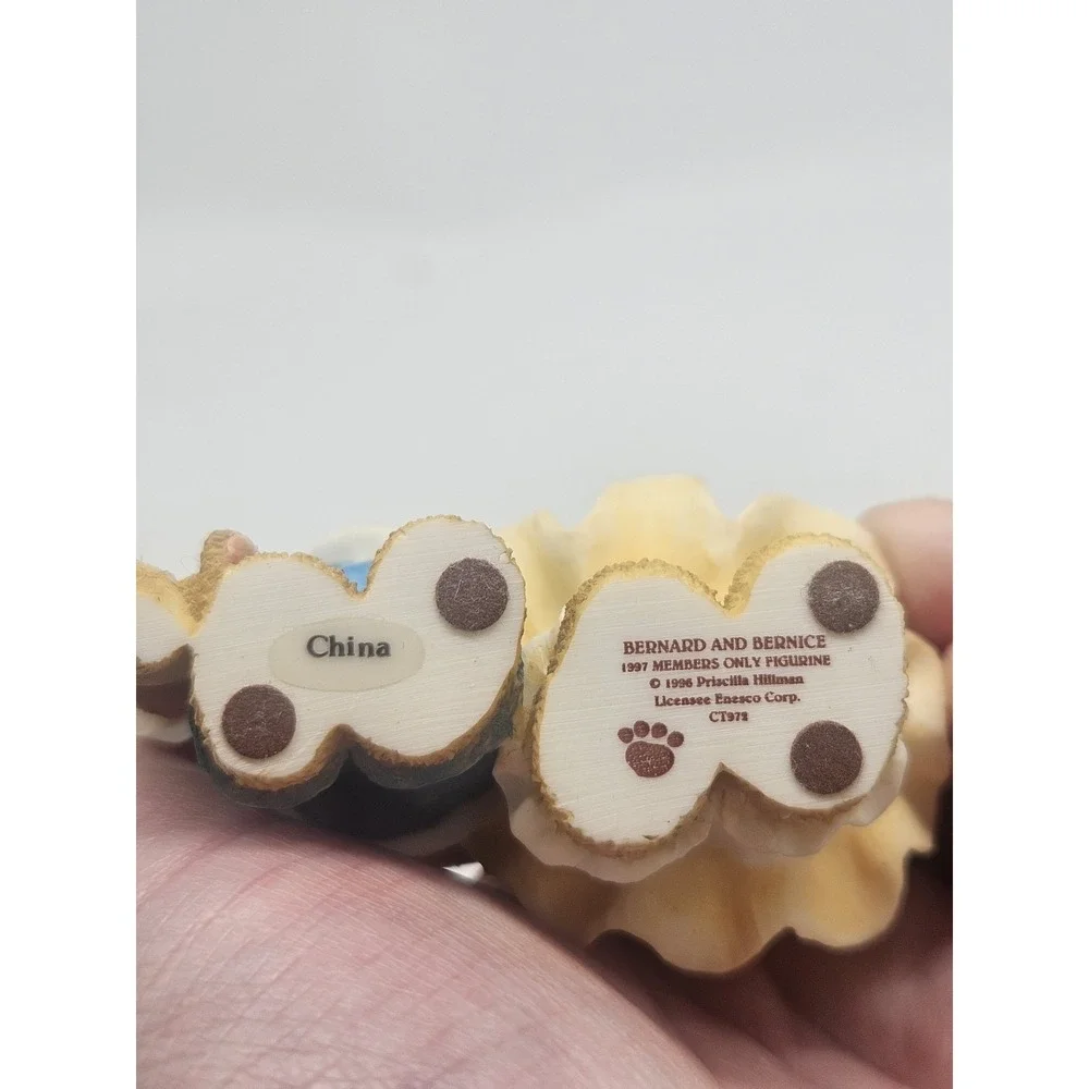 Cherished Teddies Bernard & Bernice 1997 Members Only CT972